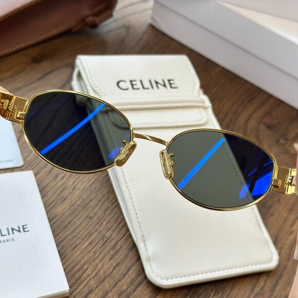 Celine gold frame women sun glasses ✨✨ main image 5